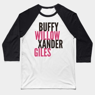 Buffy the Vampire Slayer Baseball T-Shirt